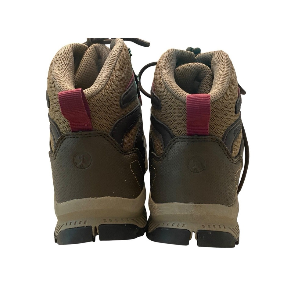 ⁠NEW Northside Croswell Mid WP Women 7 Brown Wine Waterproof Hiking Boots NIB - Picture 5 of 10